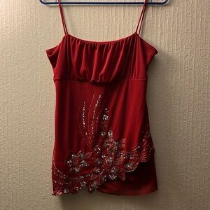 Women’s Cute Girl tank top. Size medium.